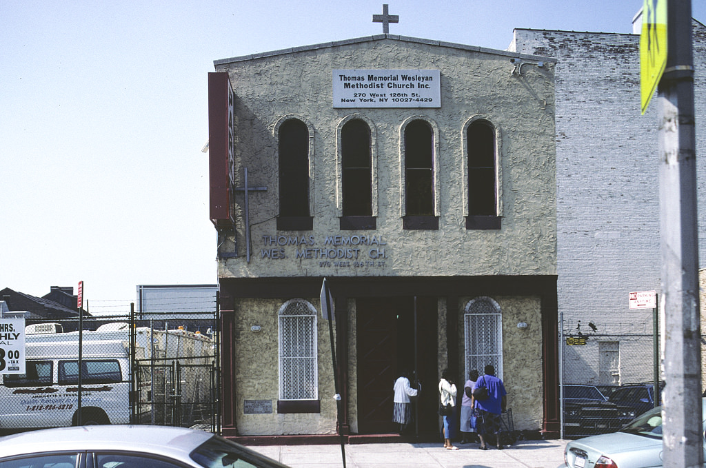 Thomas Memorial Wesleyan Methodist Church, 270 W. 126Th St., Harlem, 2002.