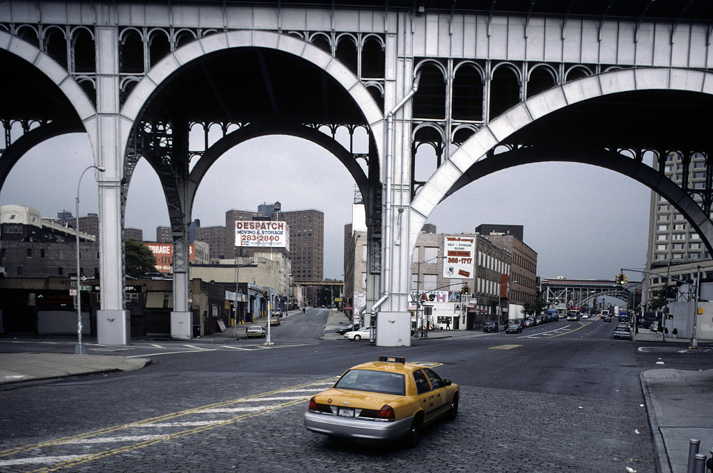 View West Along W. 125Th St. From 12Th Ave., Harlem, 2002.