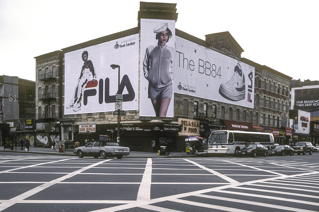 Sw Corner Of Malcolm X Blvd. At W. 125Th St., Harlem, 2003.