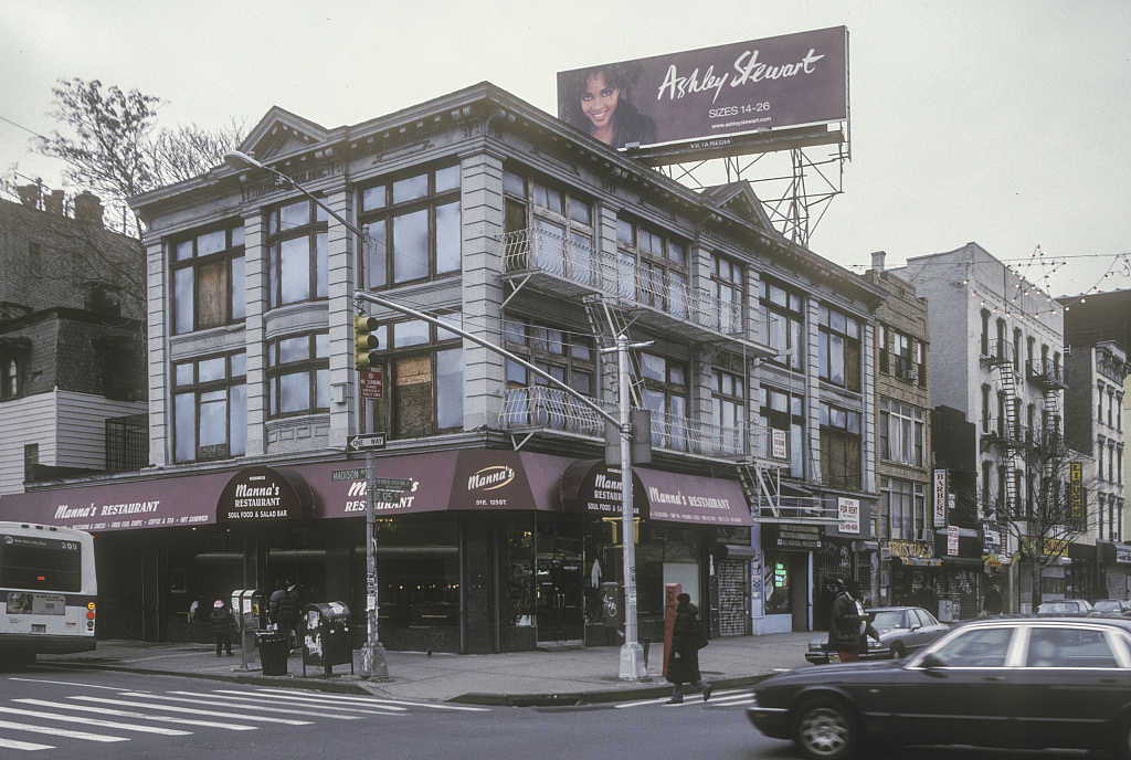 Ne Corner Of Madison Ave. At E. 125Th St., Harlem, 2003.