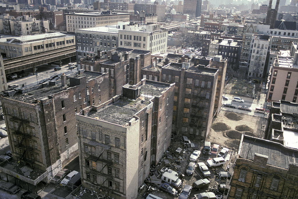 View Se Along E. 132Nd St. From Madison Ave., Harlem, 2003.