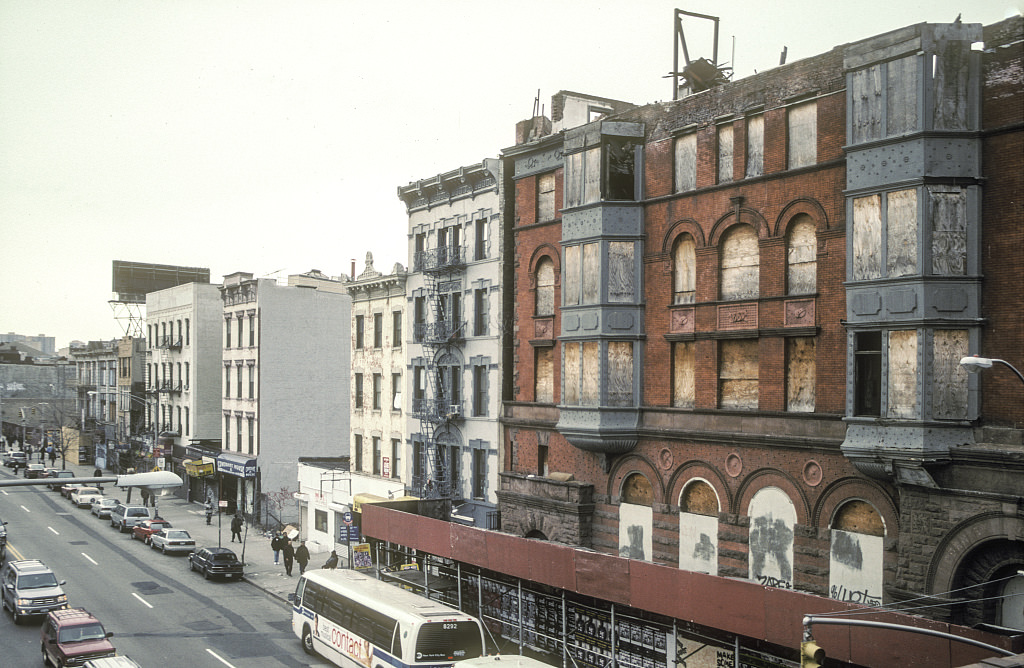 View Nw Along E. 125Th St. From Park Ave., Harlem, 2001.