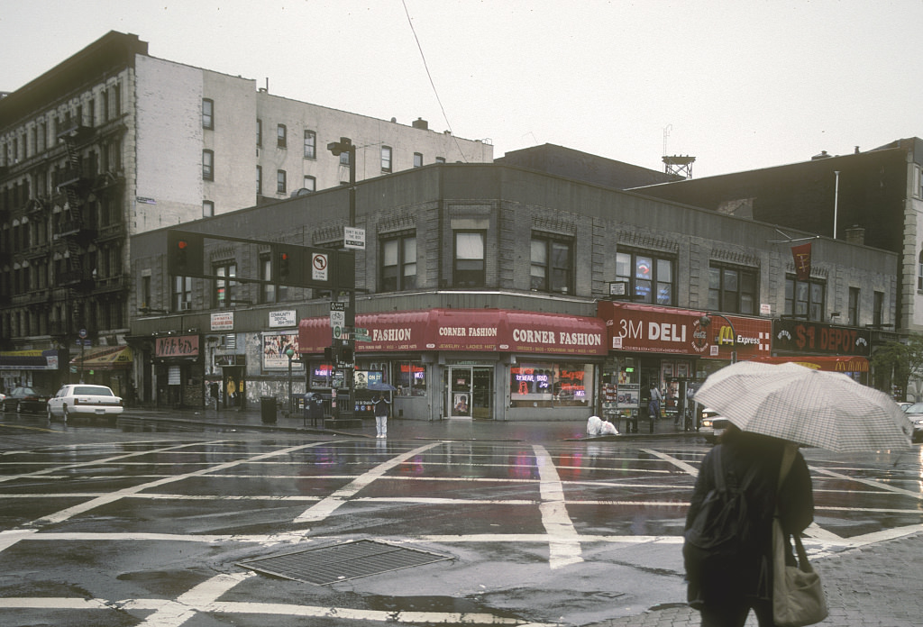 Sw Corner Of St. Nicholas Ave. At W. 125Th St., Harlem, 2001.