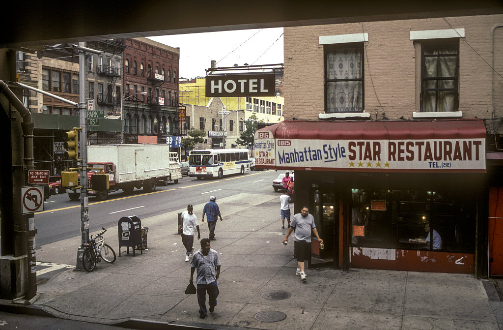 View Toward E. 125Th St. From Park Ave., Harlem, 2001.