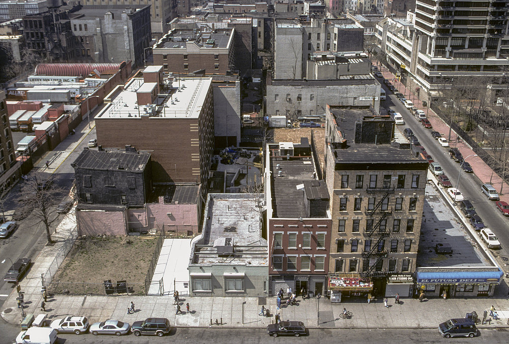 View West Of 2Nd Ave., Between 121St And 122Nd Sts., Harlem, 2001.