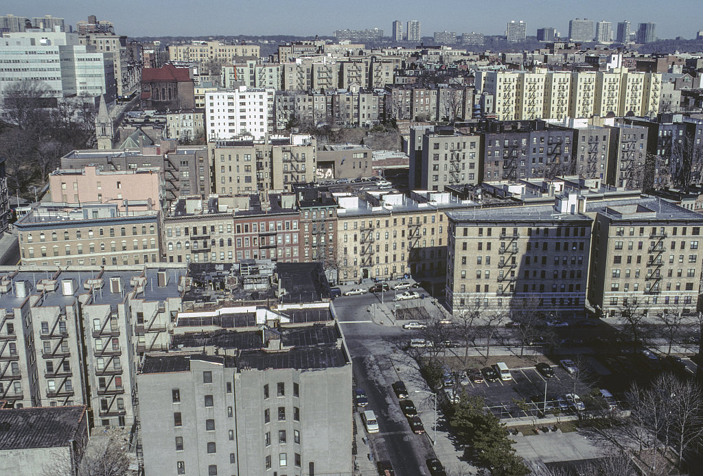 View West Along W. 142Nd St. From Frederick Douglass Blvd., Harlem, 2001.