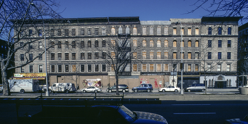View West Of Adam Clayton Powell Blvd. Between W. 136Th St. And W. 137Th St., Harlem, 2001.