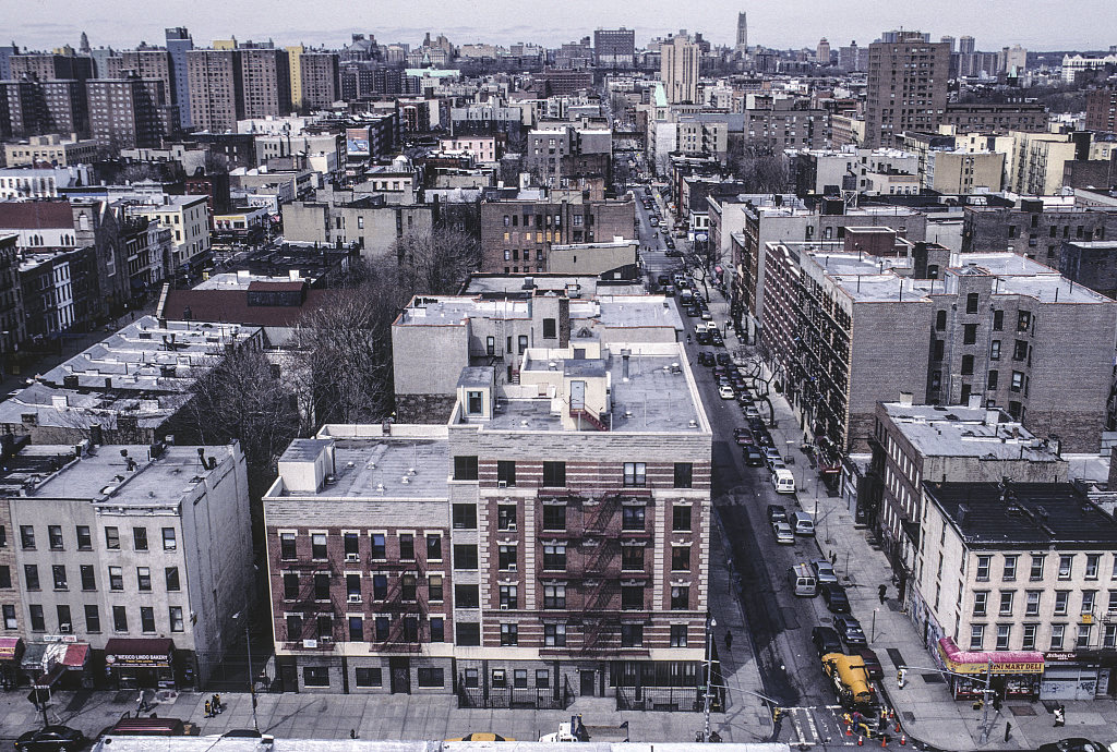 View West From 2Nd Ave. Between 116Th St. And 117Th St., Harlem, 2001.