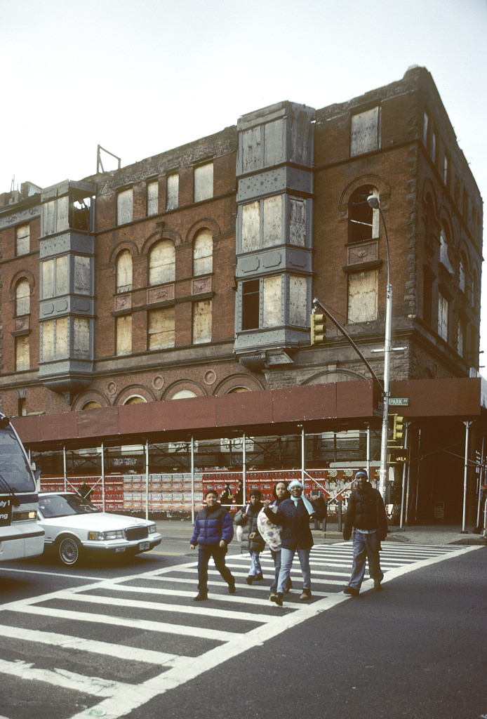 Former Corn Exchange Bank, Nw Corner Of Park Ave. At E. 125Th St., Harlem, 2001.