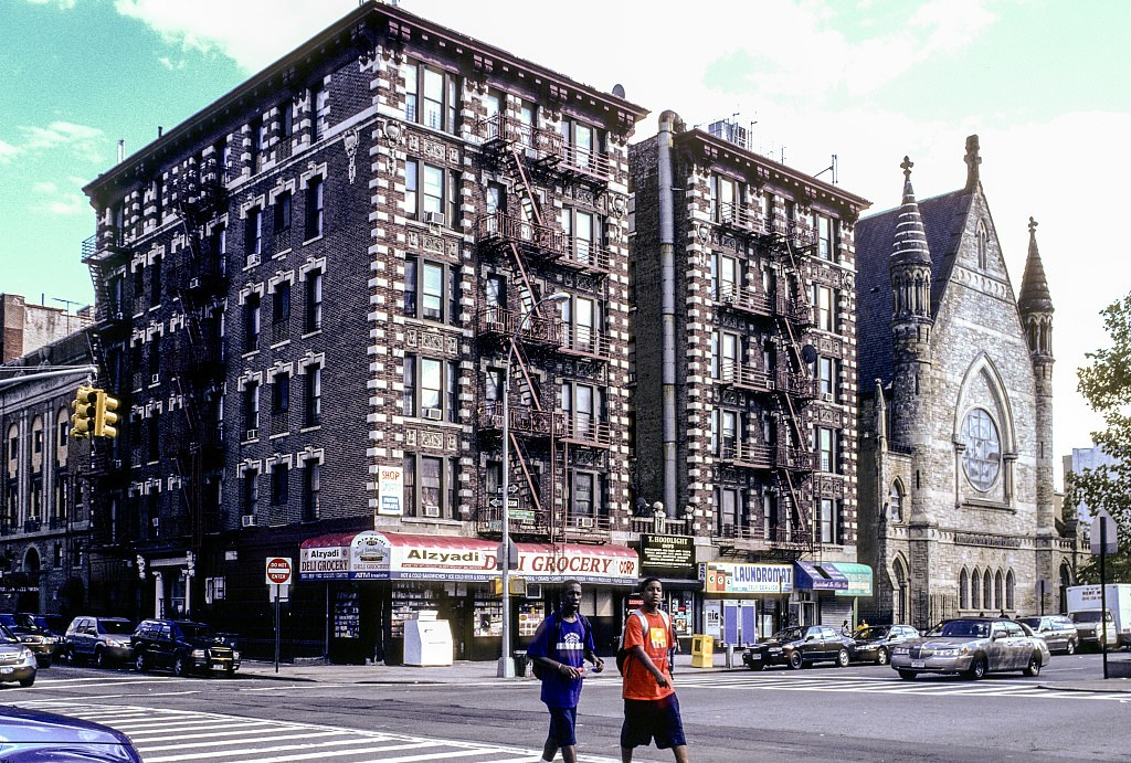 View Se Along Adam Clayton Powell Blvd. From W. 129Th St., Harlem, 2007.