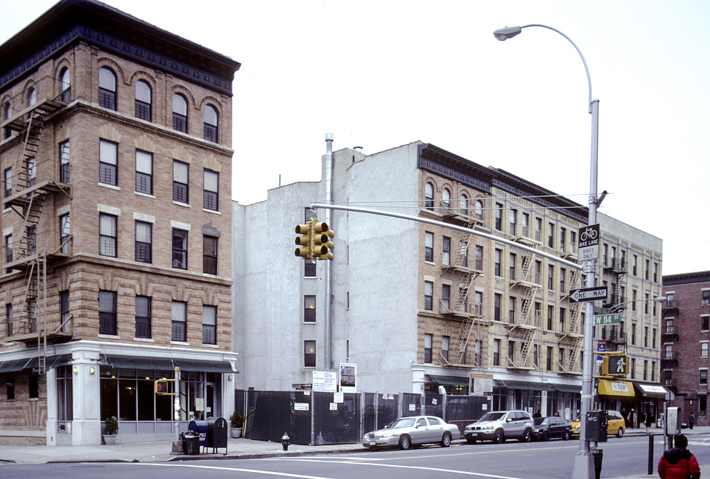 View Se Along Frederick Douglass Blvd. From W. 114Th St., Harlem, 2007.