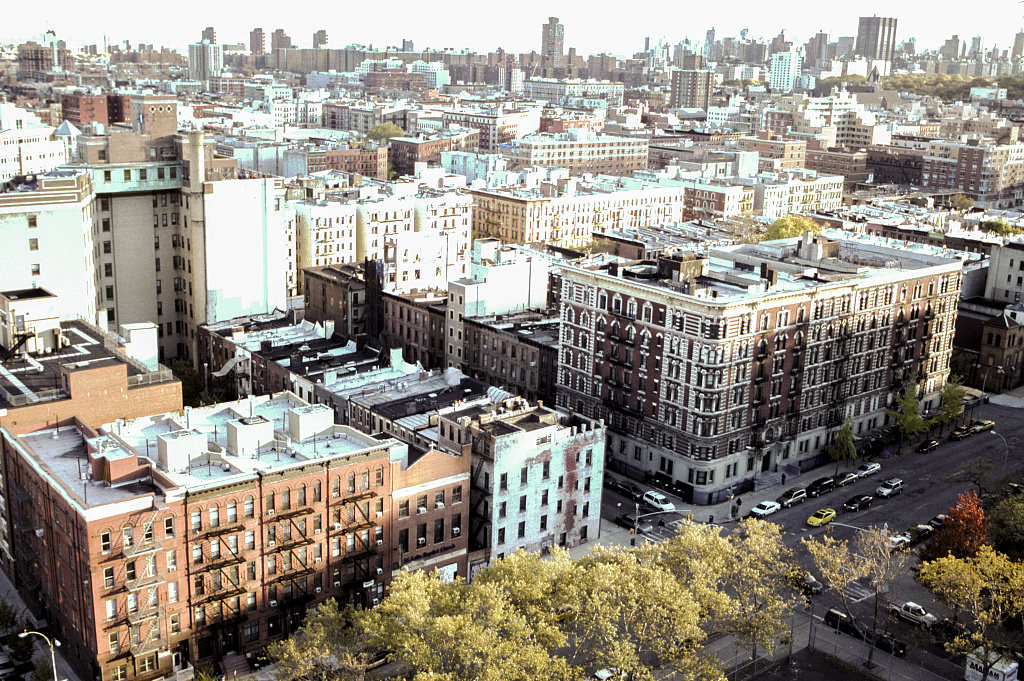 View Se Along Morningside Ave. From W. 125Th St., Harlem, 2007.