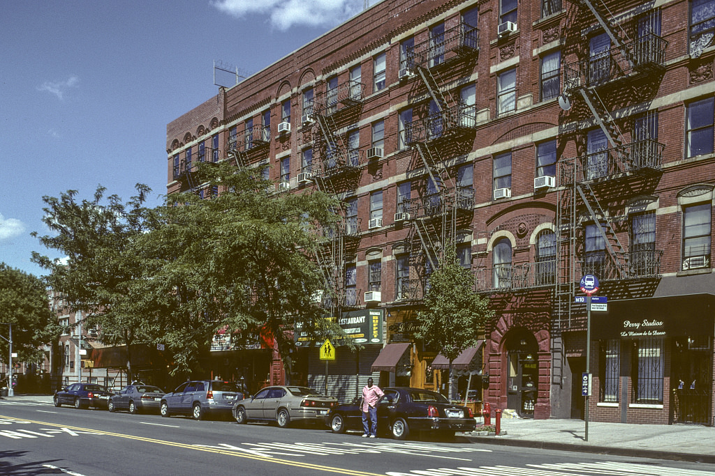 View Ne Along Frederick Douglass Toward W. 136Th St., Harlem, 2007.