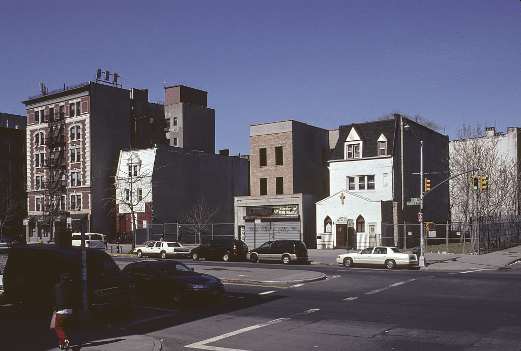 View Sw Along Malcolm X Blvd. From W. 131St St., Harlem, 2007.