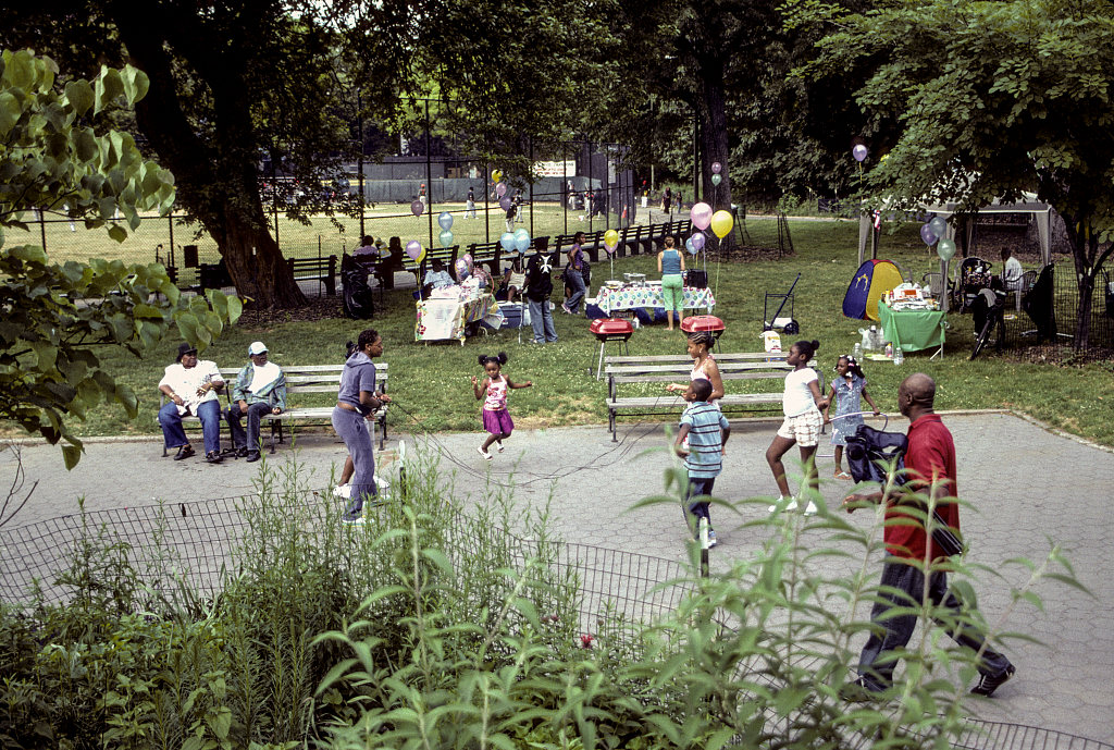 Marcus Garvey Park, View North From E. 120Th St. At 5Th Ave., Harlem, 2007.