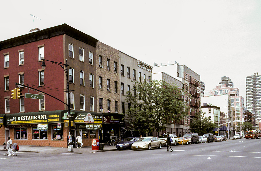 View Nw Along 2Nd Ave. From E. 116Th St., Harlem, 2007.