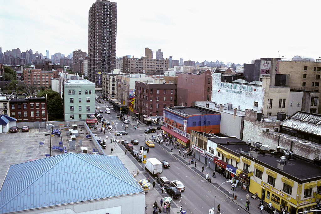 View Sw Along Lexington Ave. From E. 125Th St., Harlem, 2007.
