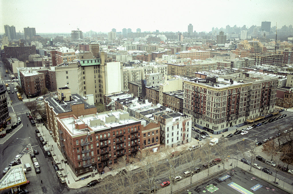 View Se From W. 125Th St. At Morningside Ave., Harlem, 2007.