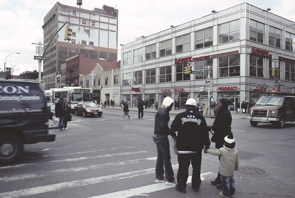 View Nw Along E. 125Th St. At Lexington Ave., Harlem, 2007.