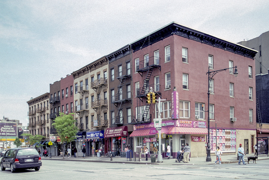 View Sw Along 1St Ave. From E. 116Th St., Harlem, 2007.