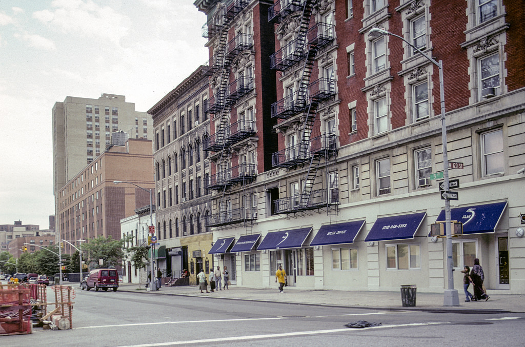 View Sw Along 5Th Ave. From W. 120Th St., Harlem, 2007.