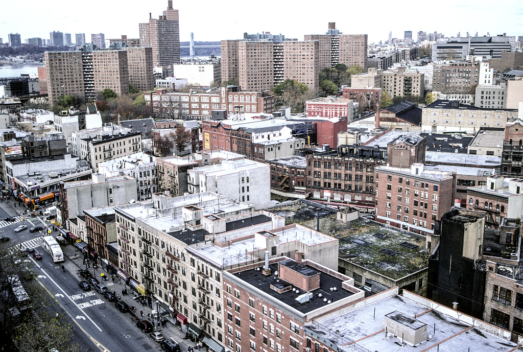 View Nw From Morningside Ave. At W. 125Th St., Harlem, 2009.