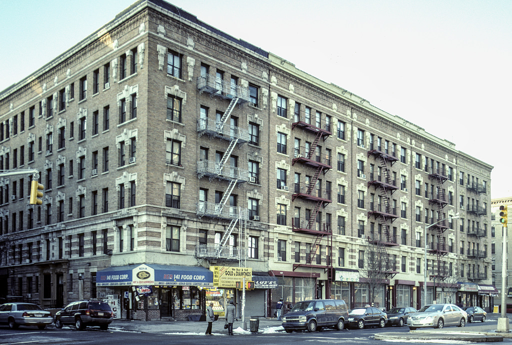 View Nw Along Malcolm X Blvd. From W. 141St St., Harlem, 2009.