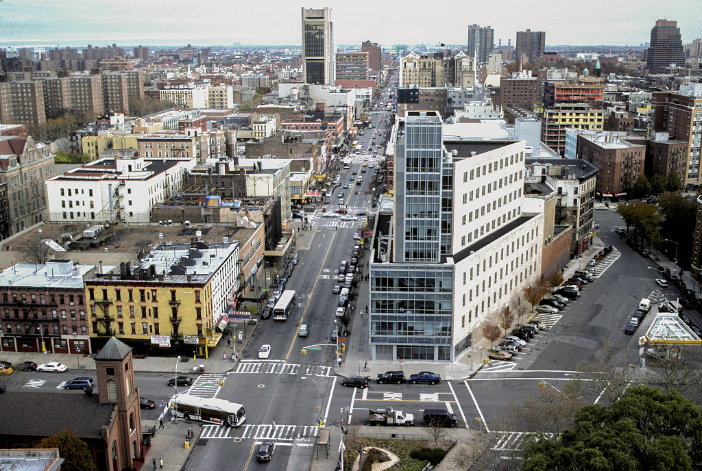 View East Along W. 125Th St. From Morningside Ave., Harlem, 2009.
