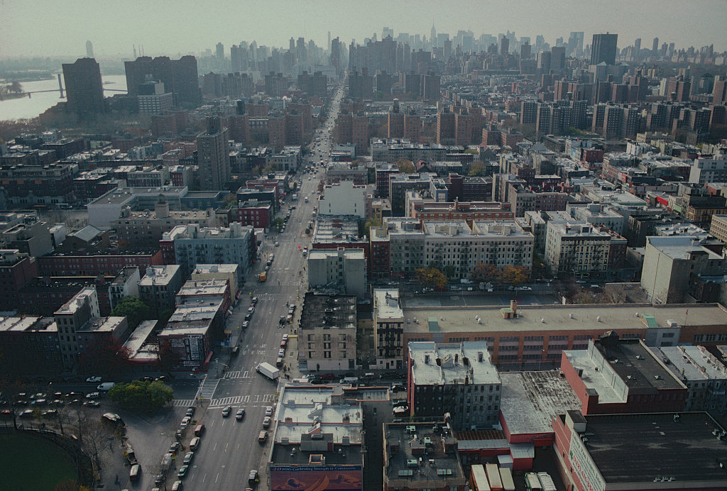 View South Along 2Nd Ave. From W. 122Nd St., Harlem, 2009.