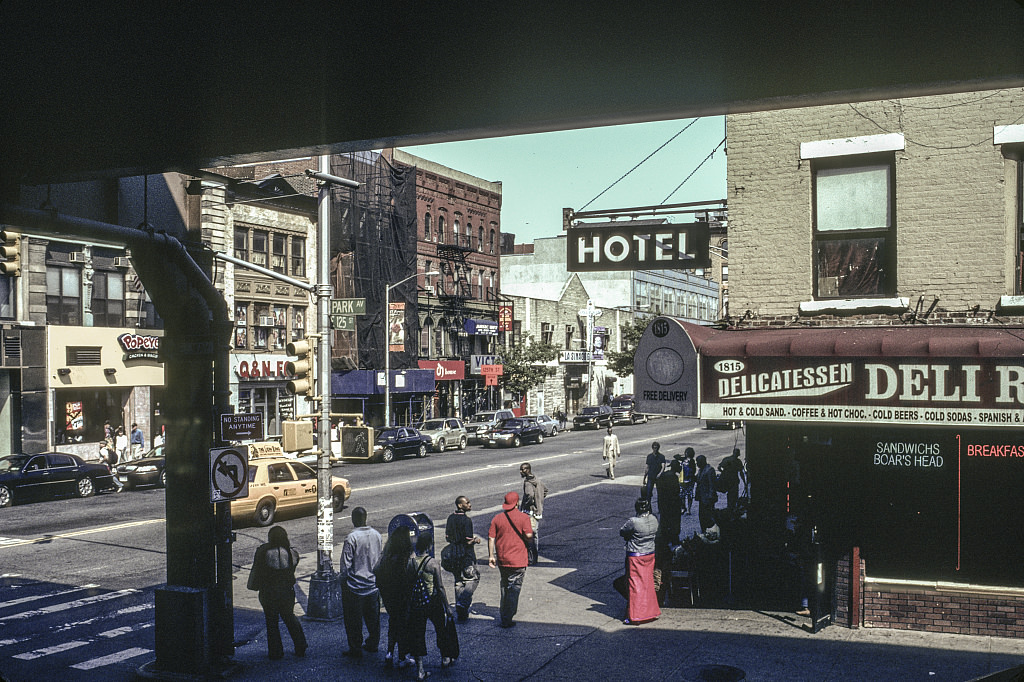 View Ne Along E. 125Th St. From Park Ave., Harlem, 2009.