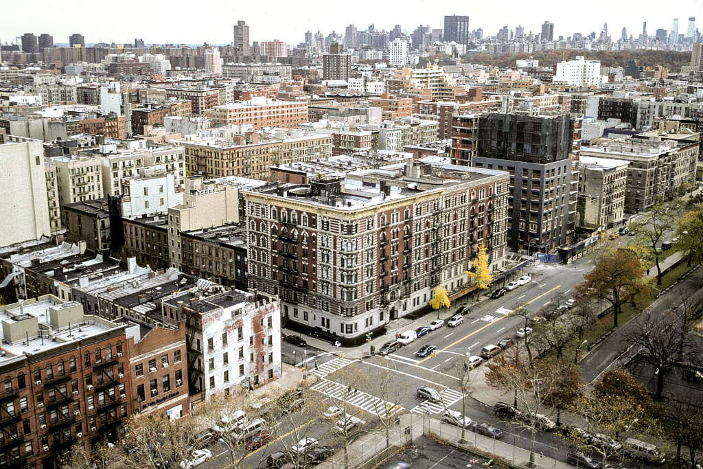 View Se From W. 125Th St. At Morningside Ave., Harlem, 2009.