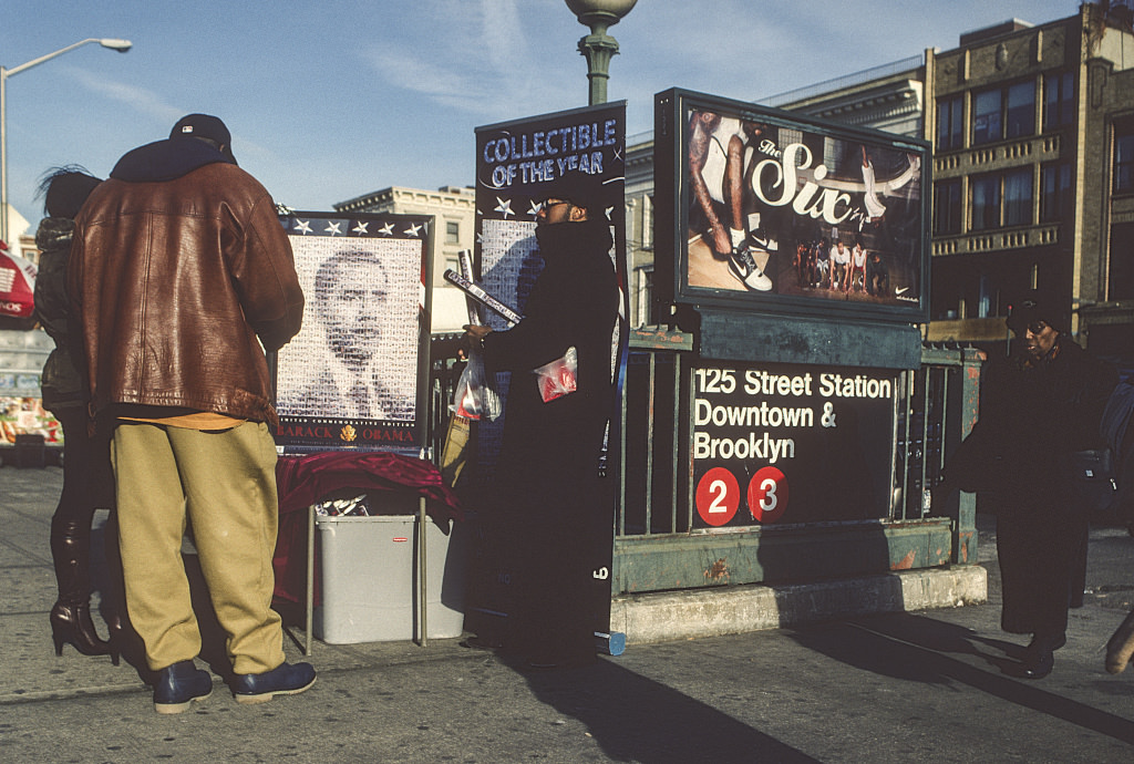 Nw Corner Of Malcolm X Blvd. At W. 125Th St., Harlem, 2009.