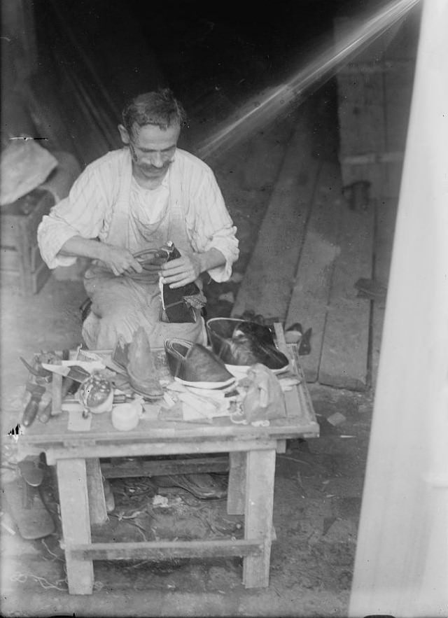Syrian Shoemaker, 1912
