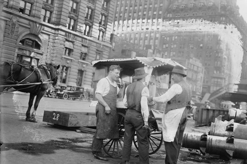 A Street Food Seller, 1914