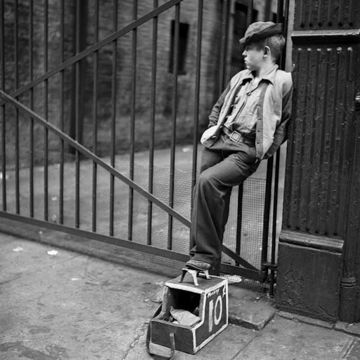 A Shoe Shine Boy, 1940.