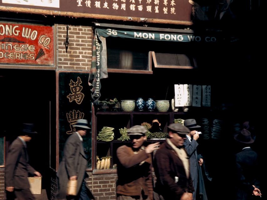 Chinese Store Windows, 1942