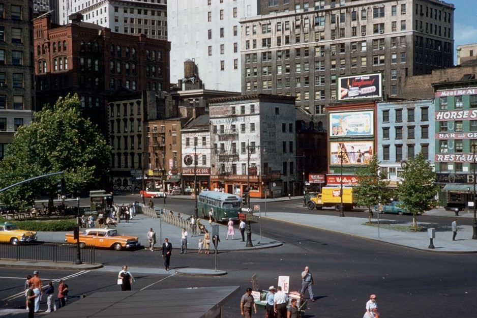 Peter Minuit Plaza Lower Manhattan, 1960
