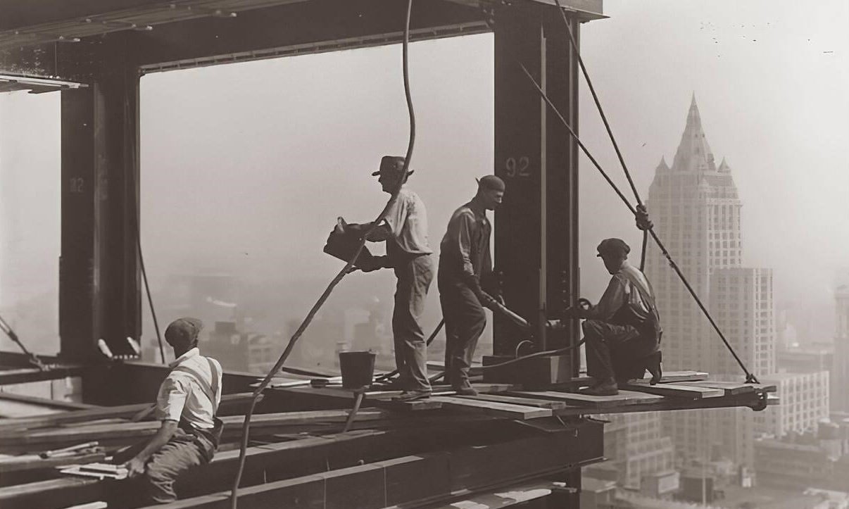 Construction Of Empire State Building