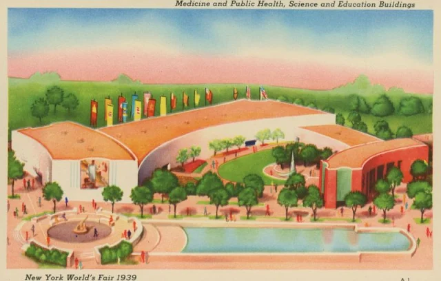 Medicine And Public Health, Science And Education Buildings, New York World'S Fair, 1939