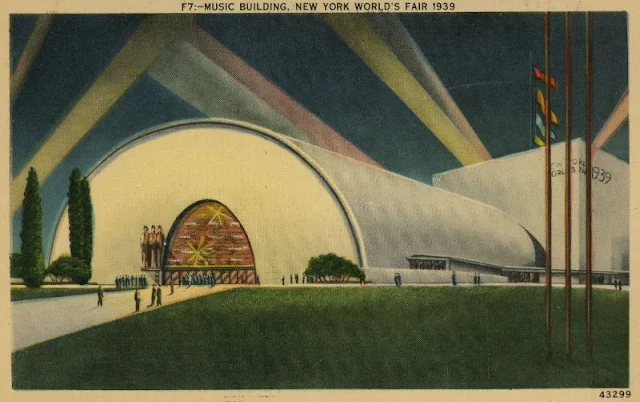 Music Building, New York World'S Fair, 1939