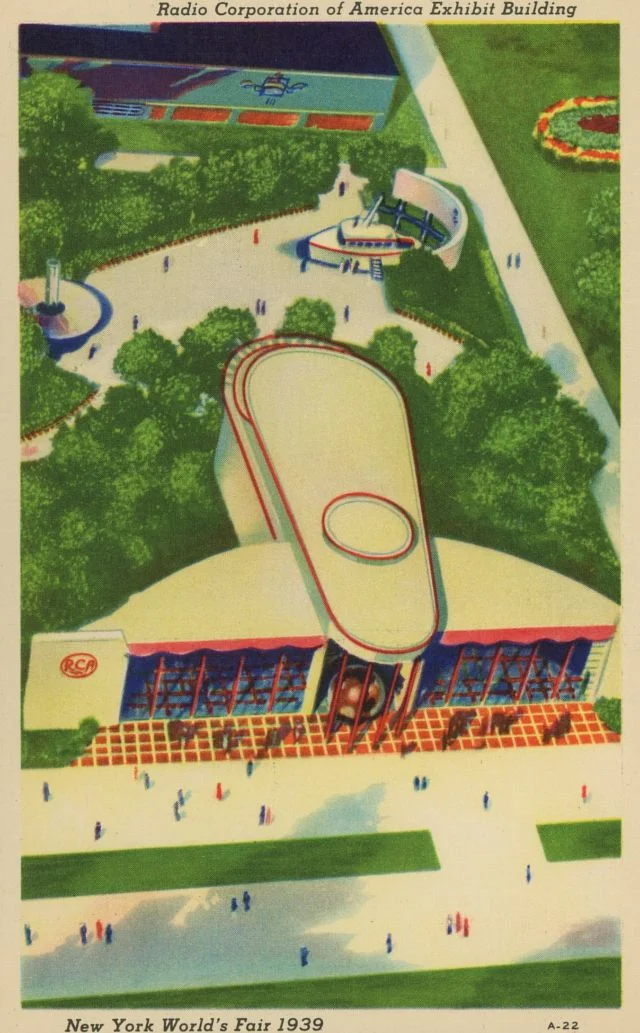 Radio Corporation Of America Exhibit Building, New York World'S Fair, 1939