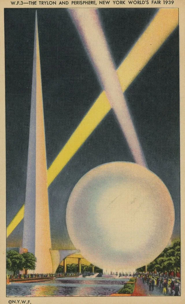Trylon And Perisphere, New York World'S Fair, 1939