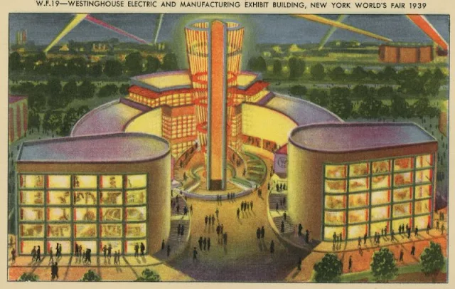 Westinghouse Electric And Manufacturing Exhibit Building, New York World'S Fair, 1939