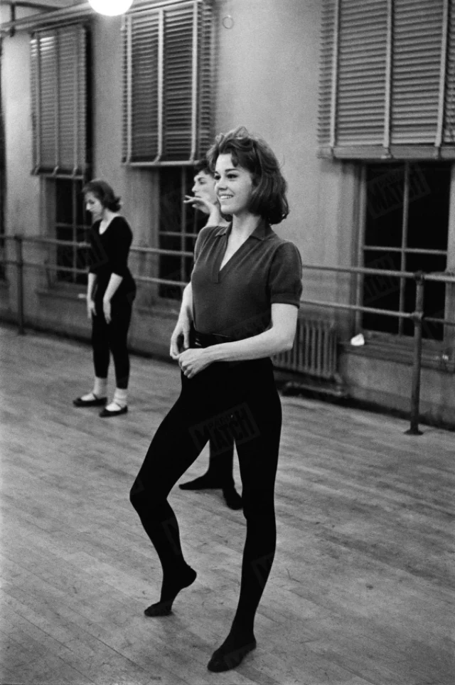 Jane Fonda In A Dance Class, November 1959.