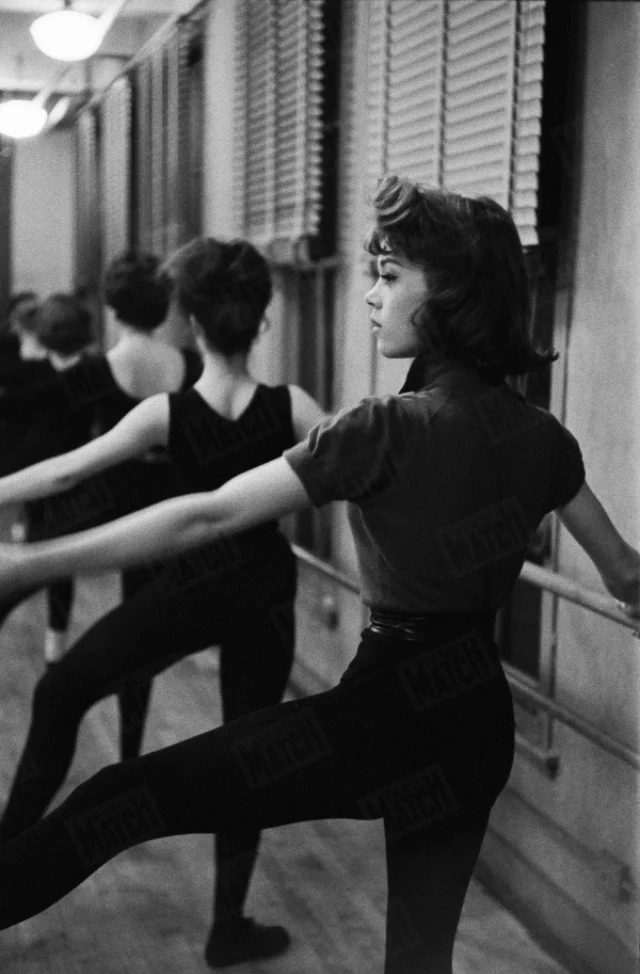 Jane Fonda In A Dance Class, November 1959.