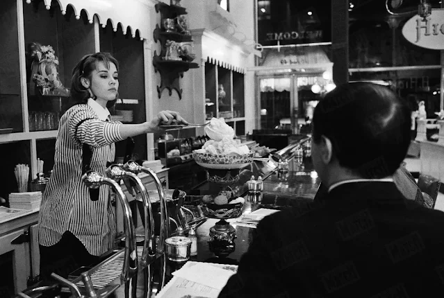 Jane Fonda, Between Her Dance And Comedy Lessons, Worked Behind The Ice Cream Counter At The Hicks &Amp;Amp; Son Restaurant On 5Th Avenue, November 1959.