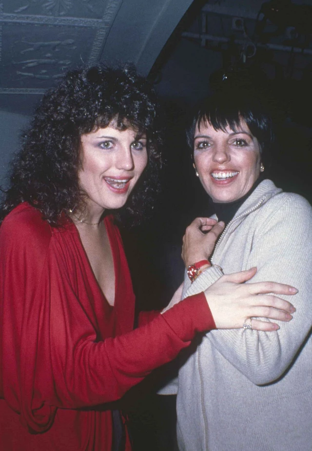 Lucie Arnaz And Liza Minnelli Chat At Studio 54, March 1979.