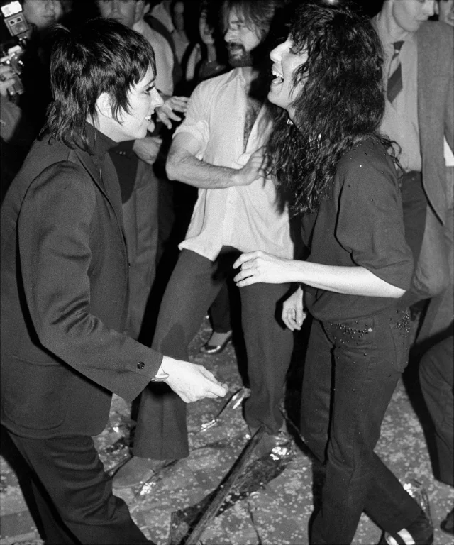 Minnelli And Cher Dancing At Studio 54, January 10, 1982.
