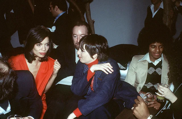 Bianca Jagger, Liza Minnelli, And Michael Jackson At A New Year’s Eve Bash To Ring In 1978.
