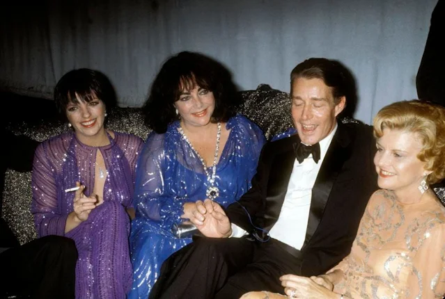 Minnelli Mingled With Elizabeth Taylor, Halston, And First Lady Betty Ford At Studio 54, 1977.